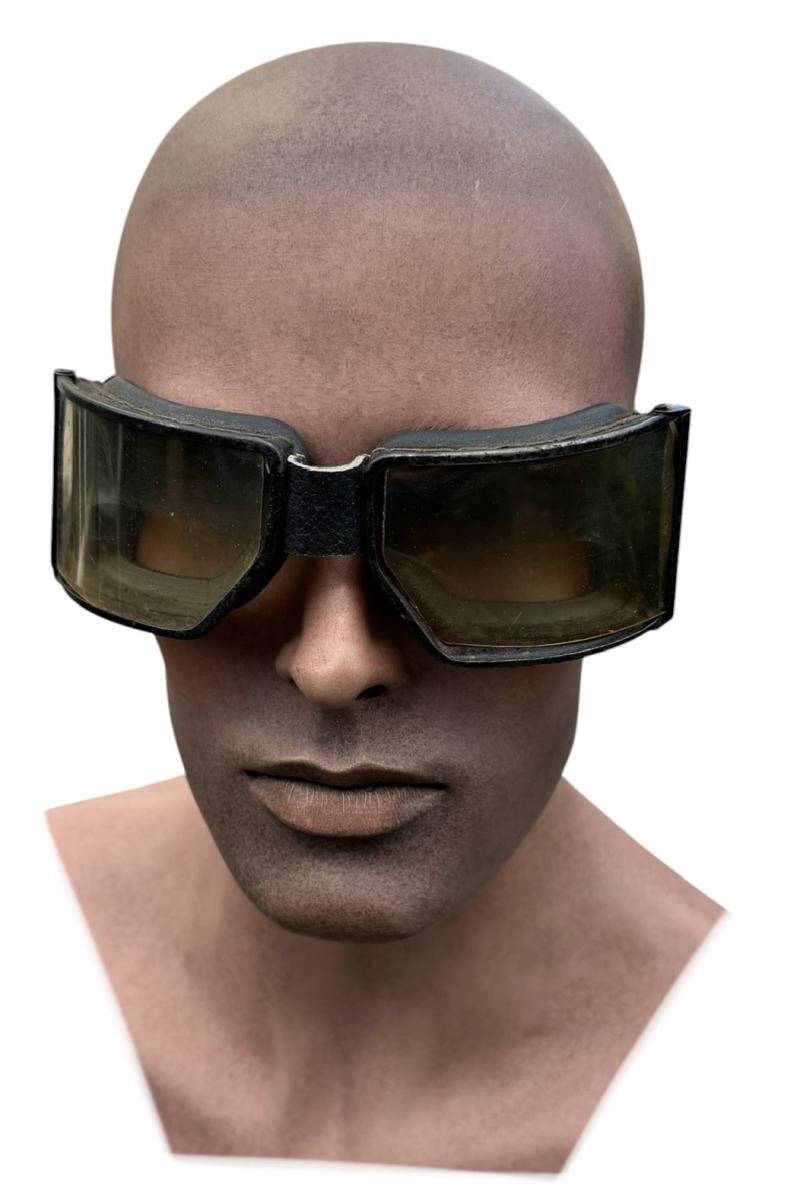 Early Wehrmacht Motorcycle Dust Goggles