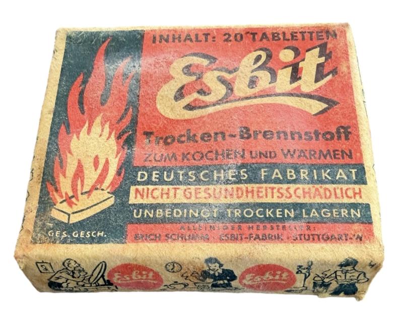 Wehrmacht Esbit Fuel Blok in Packaging