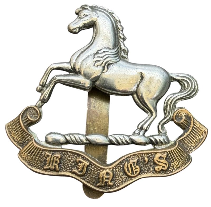 British WW2 King’s Liverpool Regiment Cap Badge