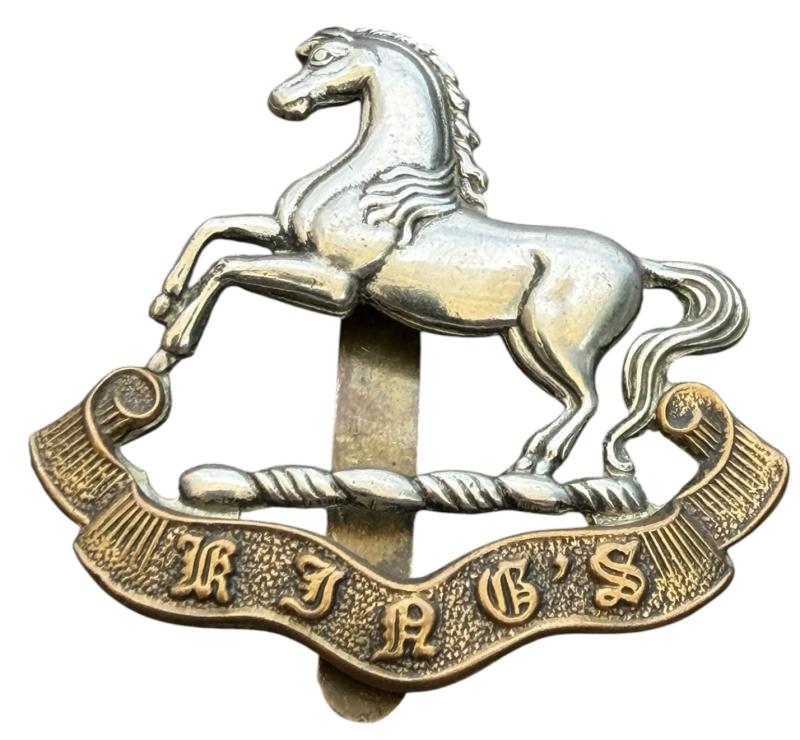 British WW2 King’s Liverpool Regiment Cap Badge