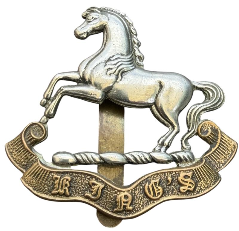 British WW2 King’s Liverpool Regiment Cap Badge