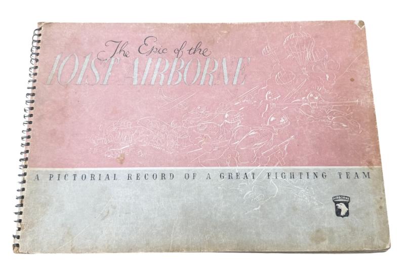 Original US WW2 Epic of the 101th Airborne Book