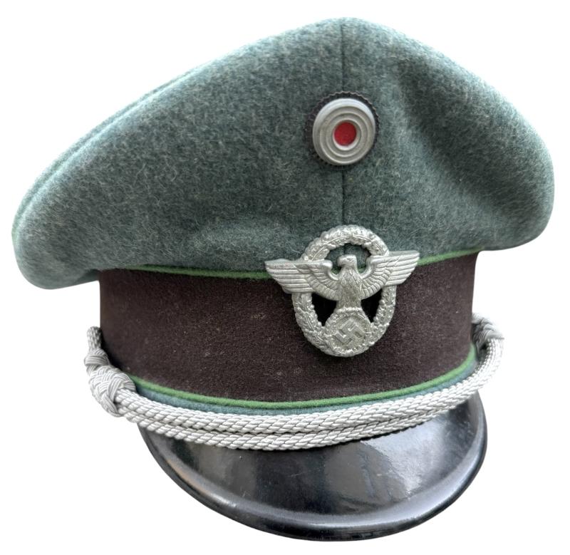 Schutz Polizei Officers Visor Cap