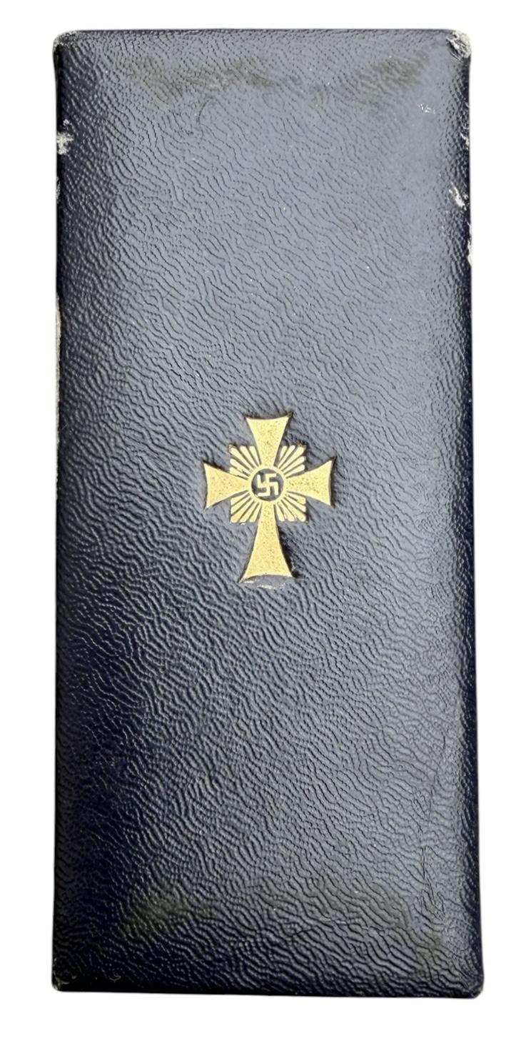 Third Reich Mothers Cross in Gold Case