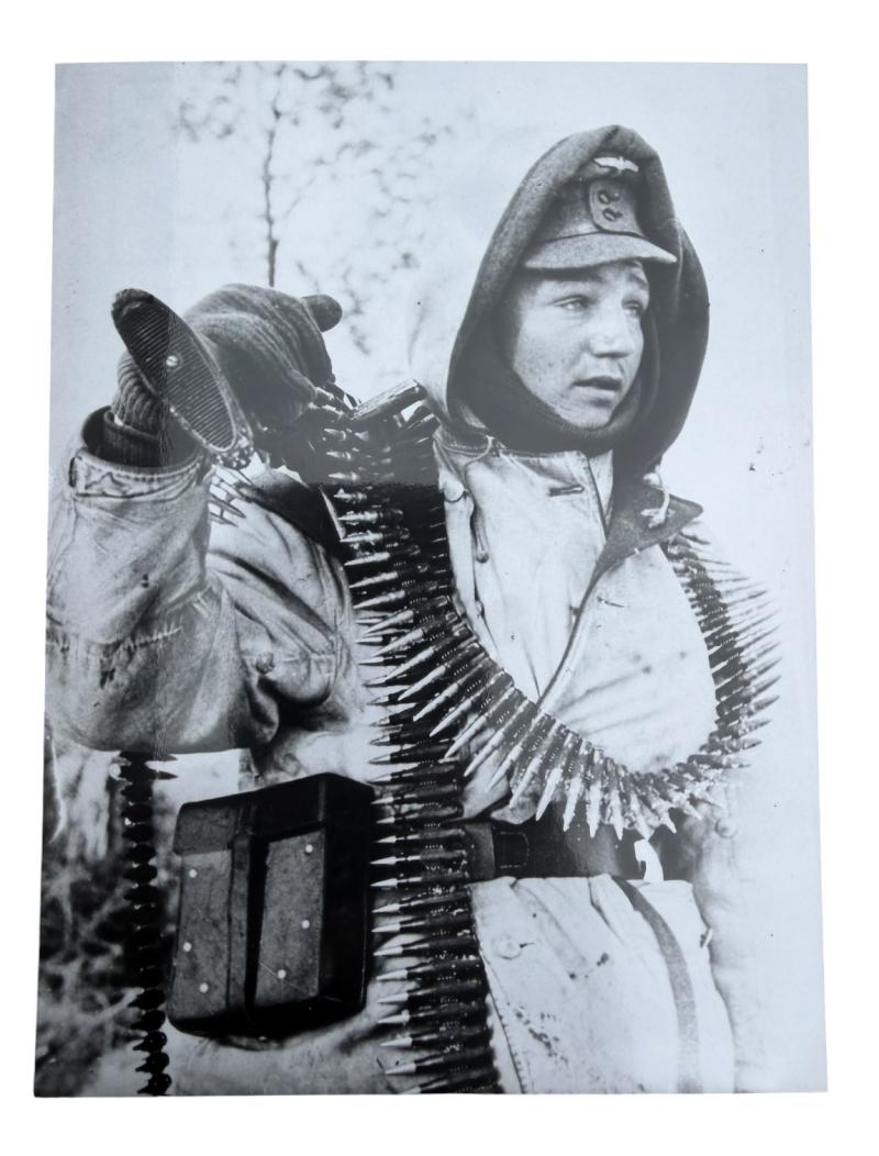 Very nice photograph of Wehrmacht winter Soldier