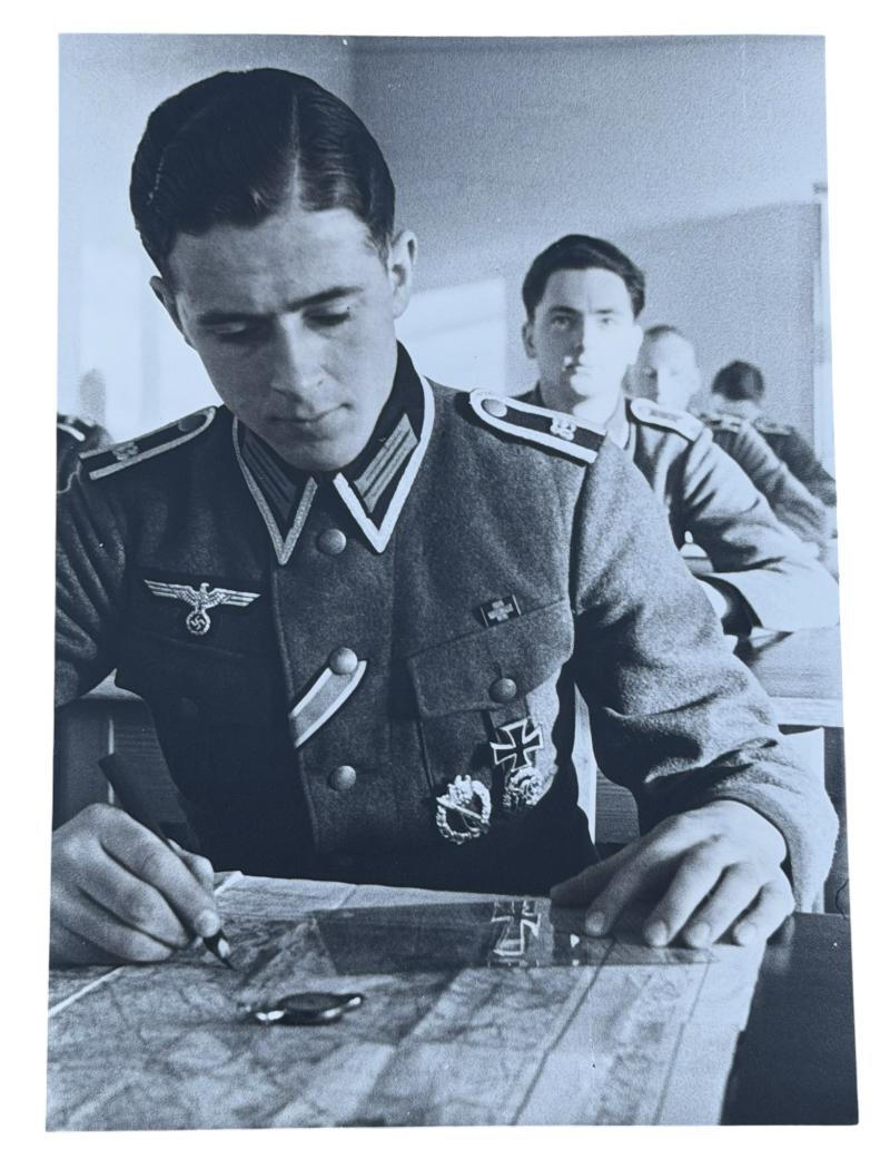 Very nice photograph of Wehrmacht NCO’s in training