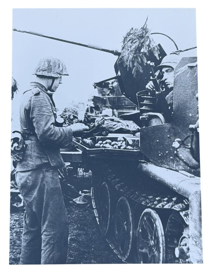 Very nice photograph of a Wehrmacht mobile Flak Unit