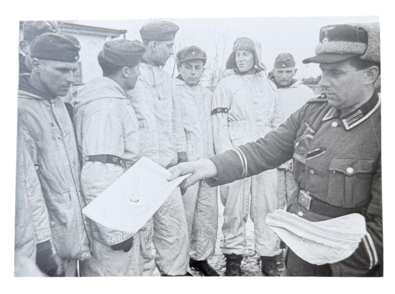 Very nice photograph of a GD Soldiers receiving Fieldpost