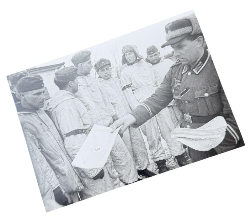 Very nice photograph of a GD Soldiers receiving Fieldpost