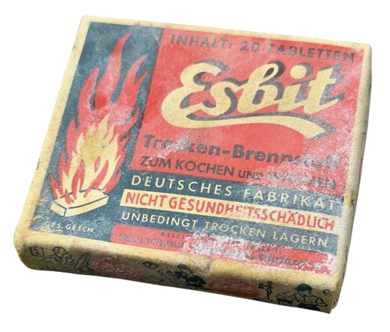 Wehrmacht Esbit Fuel Blok in Packaging