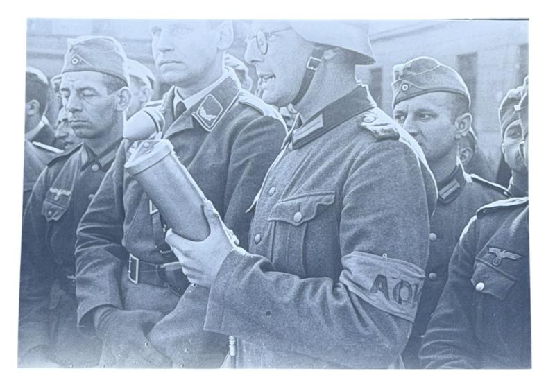 Very nice photograph of a Wehrmacht Propaganda Kompanie Soldier