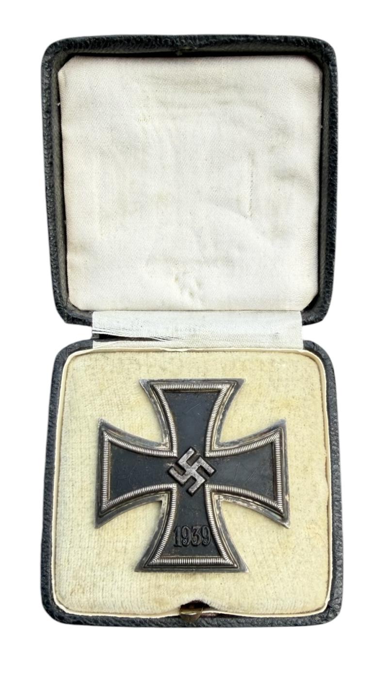 Iron Cross First Class 1939 in Case