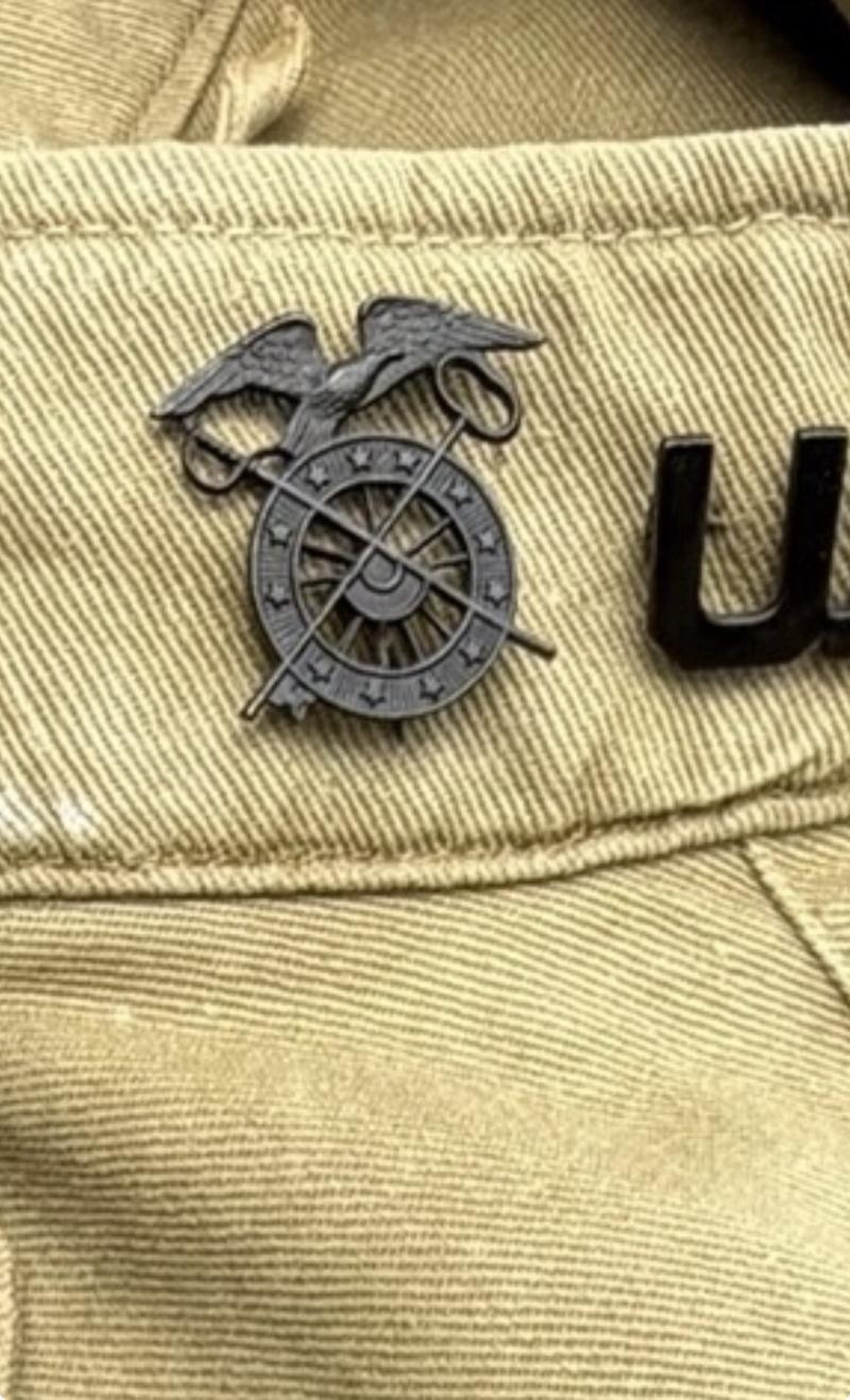 US WW1 kaki (summer) Officers Tunic