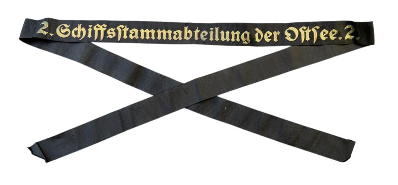 Kriegsmarine Tellermütze Ribbon (Duck Cap)