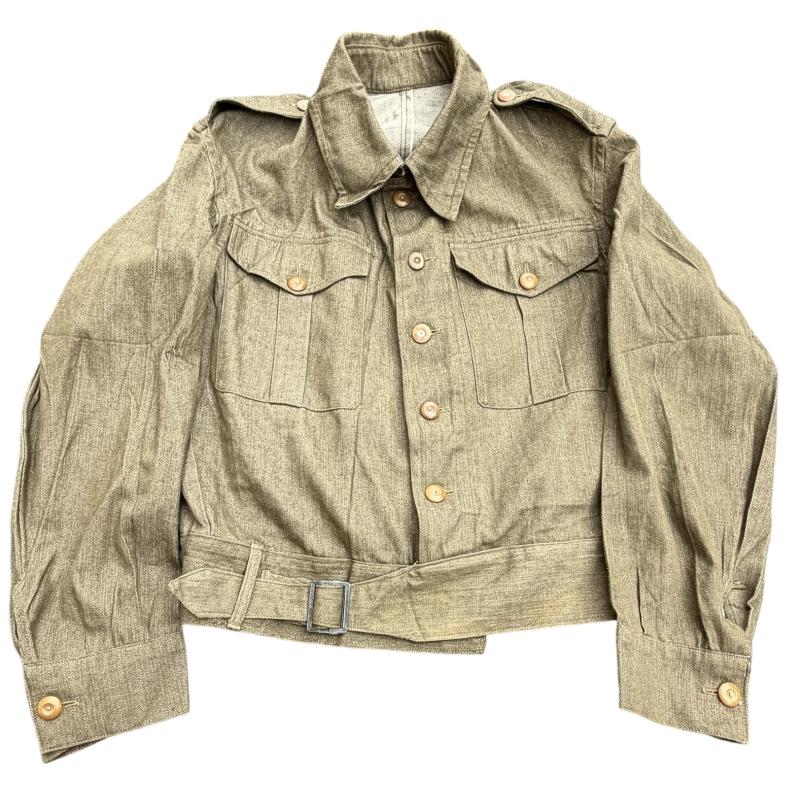 British WW2 Denim Battle Dress tunic (39 Patern)
