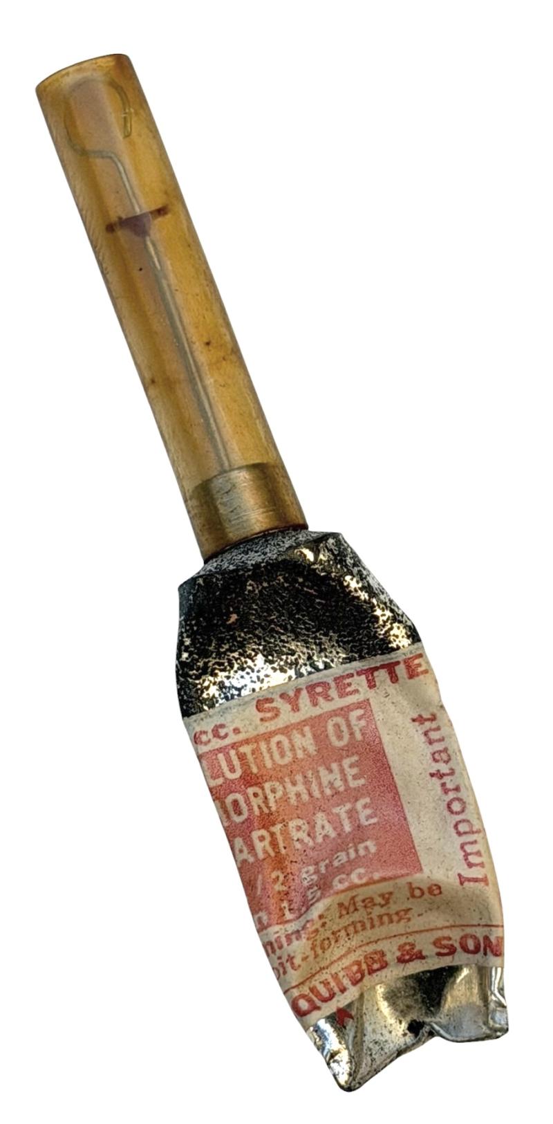 US WW2 Morphine Packaging