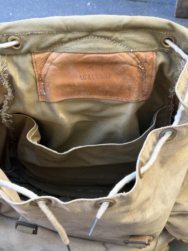 British WW2 Conmando/Airborne Bergen Backpack