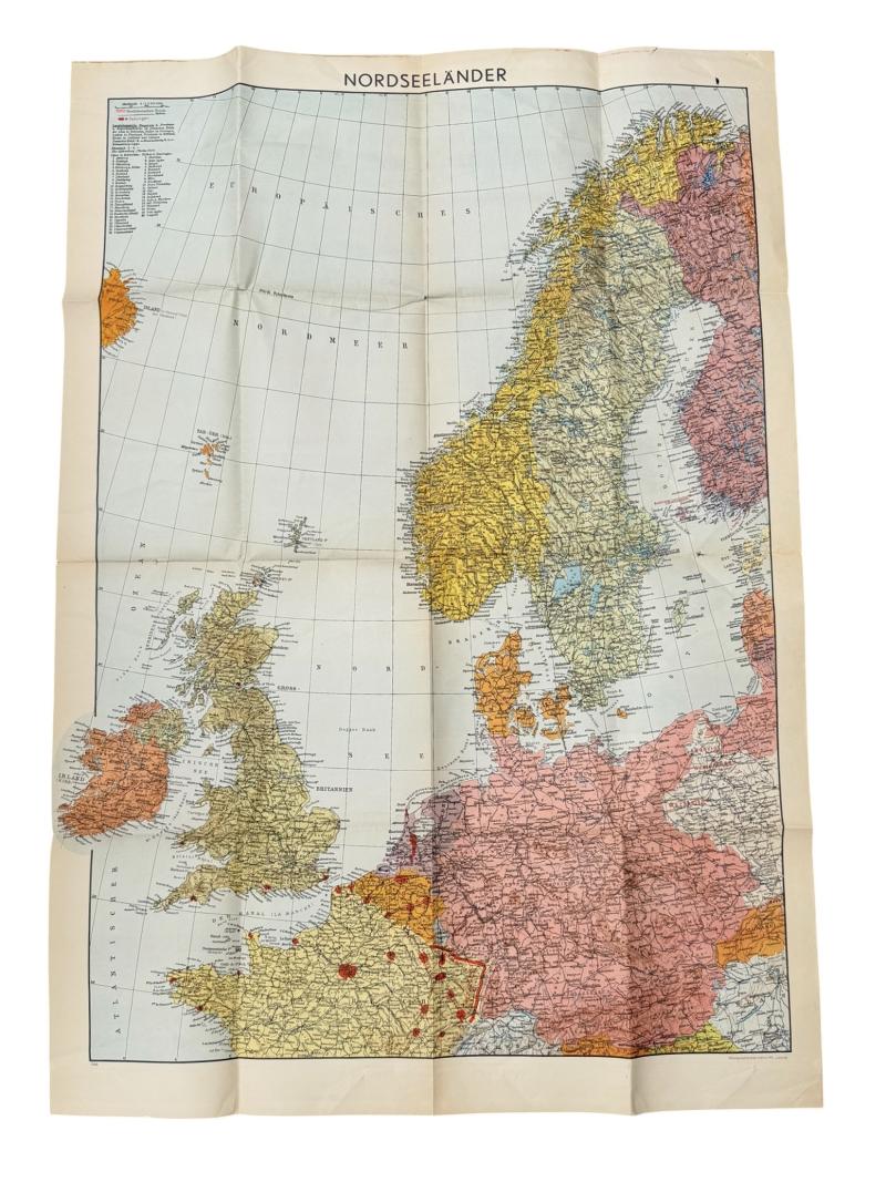 Wehrmacht Tornisterschrift Map