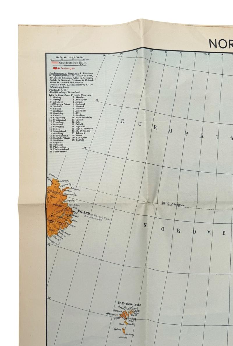 Wehrmacht Tornisterschrift Map
