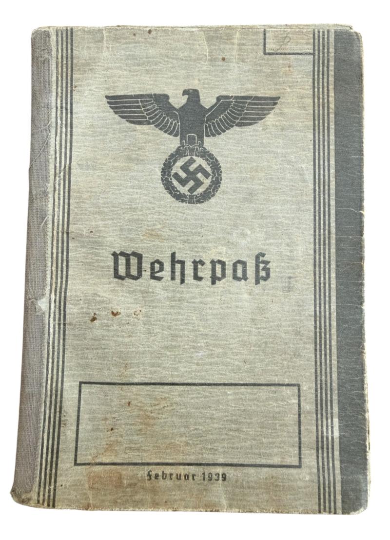 Wehrmacht Wehrpass second model