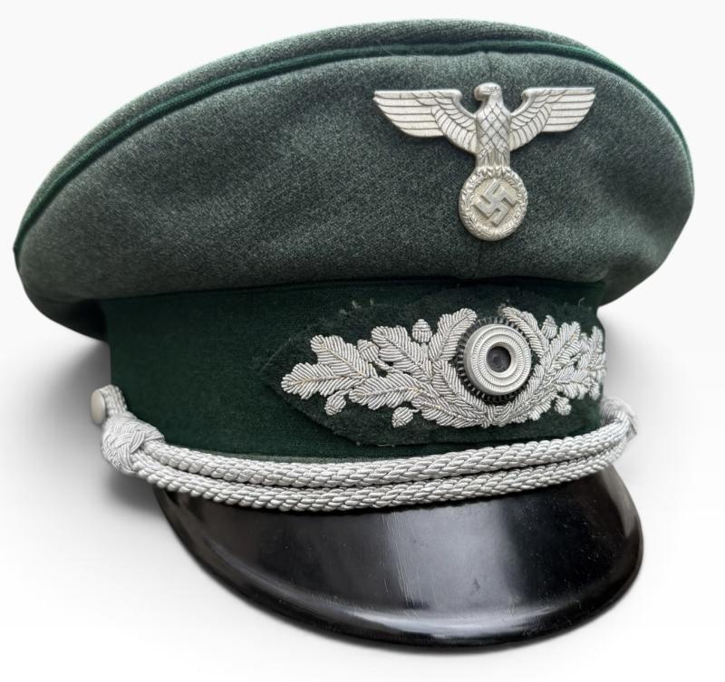 Third Reich Forester Officers Visor