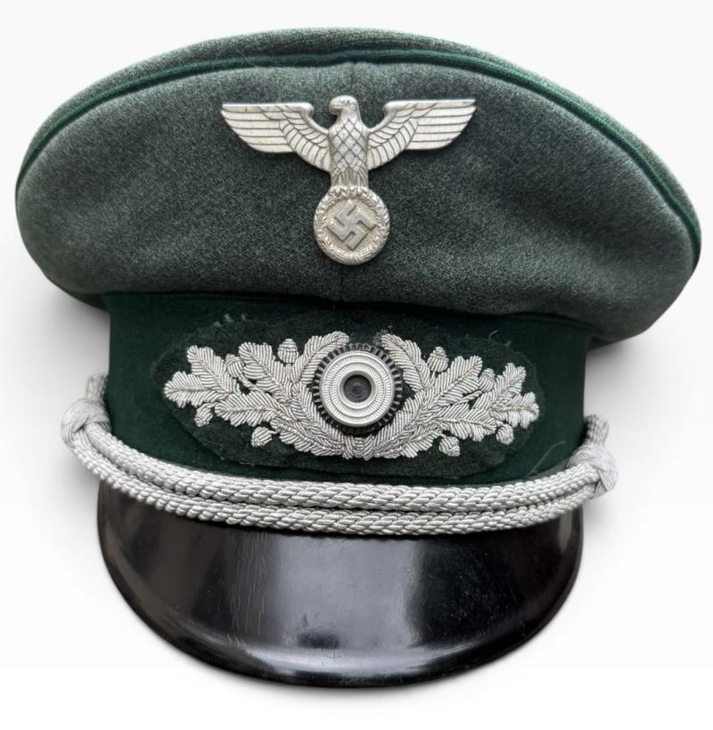Third Reich Forester Officers Visor
