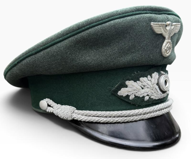 Third Reich Forester Officers Visor