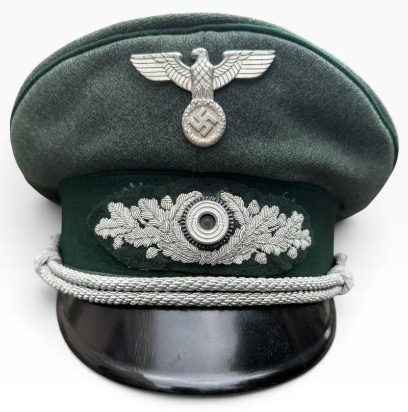 Third Reich Forester Officers Visor