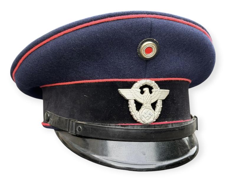 Third Reich Feuerschutz Visor Cap