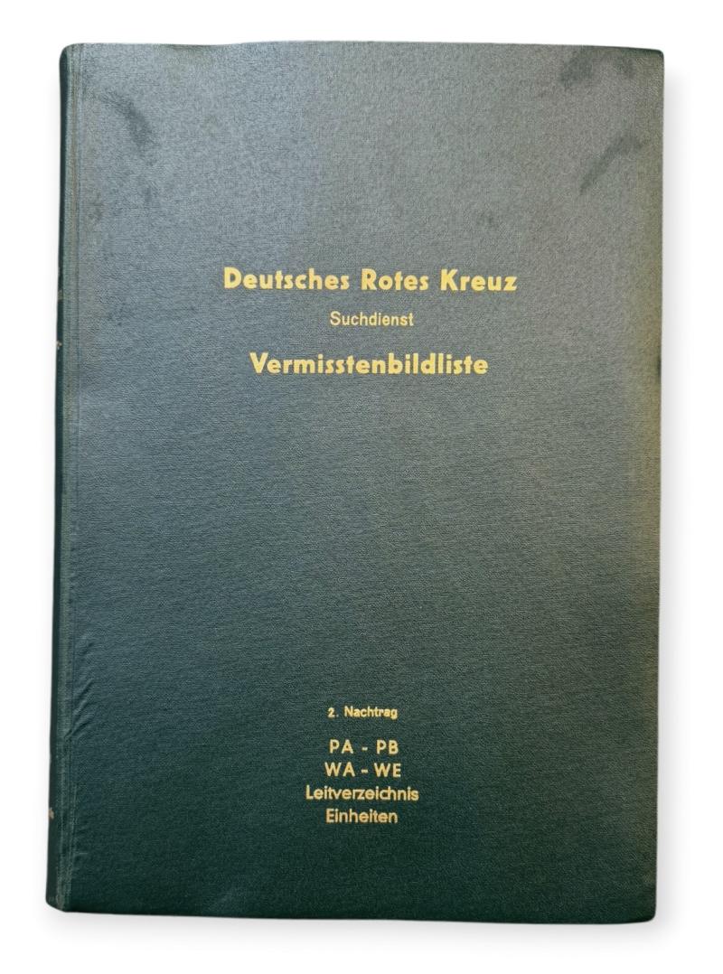 DRK Deutsches Rotes Kreutz Suchdienst Book