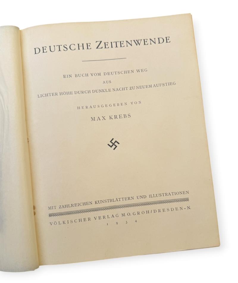 Third Reich Book “Deutsche Zeitenwende”
