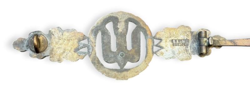 Luftwaffe Frontflugspange für Kampfflieger in Bronze