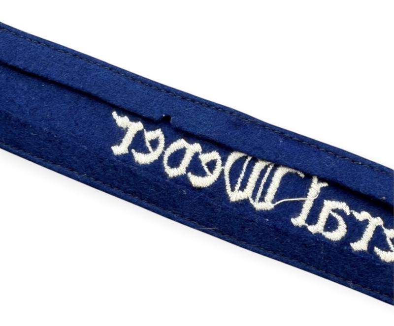 Luftwaffe Aircrew Cuff Title “Geschwader General Wever”
