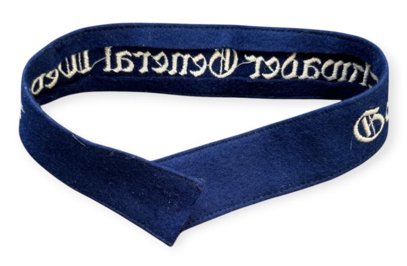 Luftwaffe Aircrew Cuff Title “Geschwader General Wever”