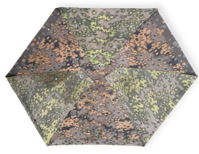 WaffenSS Oakleaf camo Zeltbahn (Shelter Quarter)