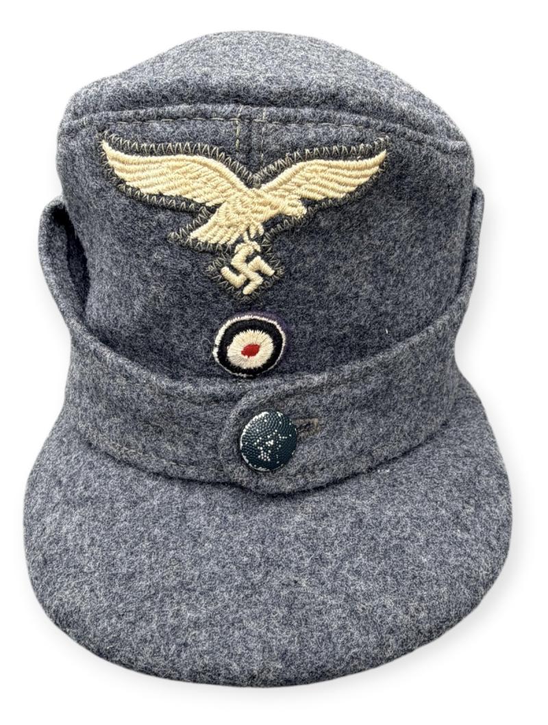 Luftwaffe single Button M43 Einheitzmutze