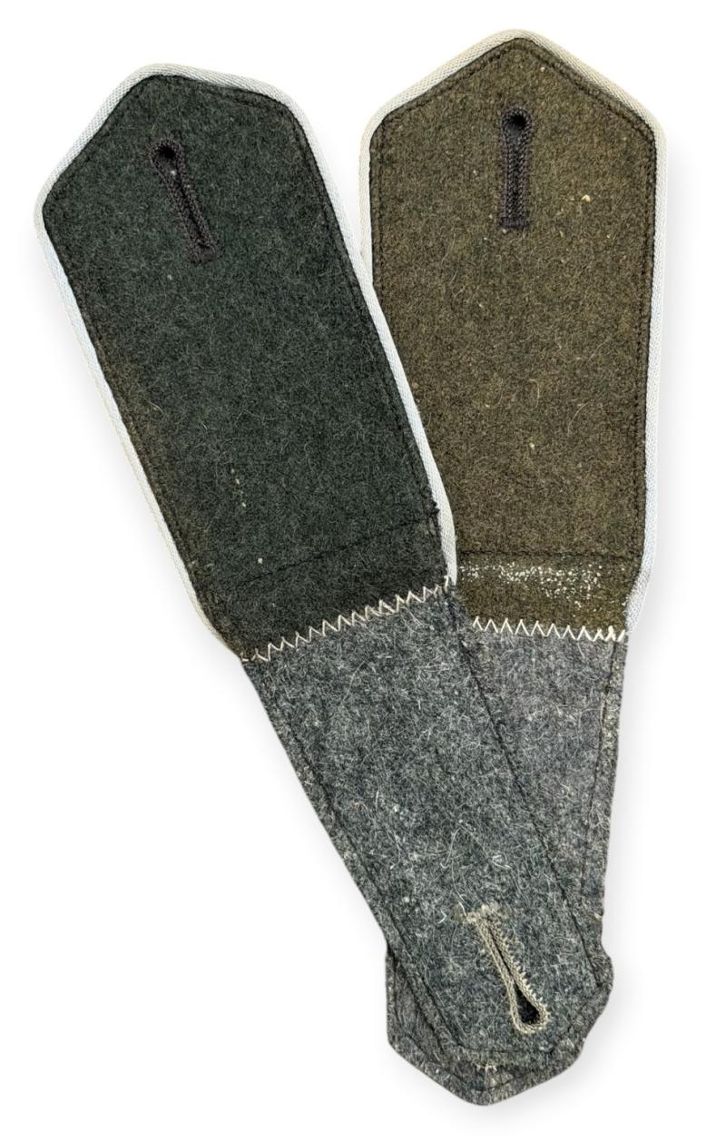 Nice used and worn pair of Eastern Volunteer Shoulder Boards
