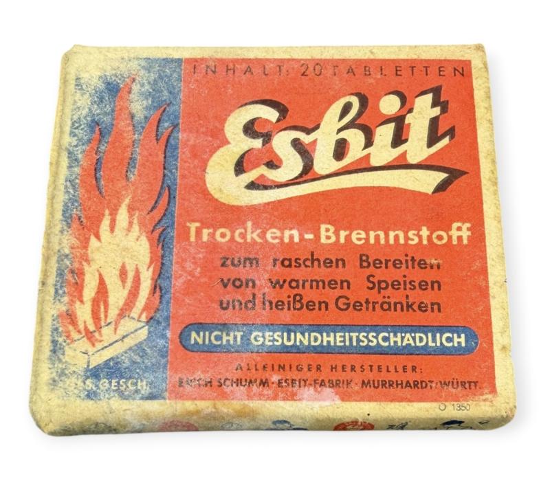 Wehrmacht Esbit Fuel Blok in Packaging