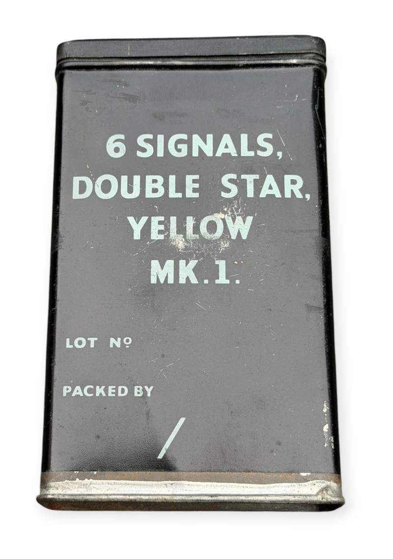 British/Canadian metal Flare Container