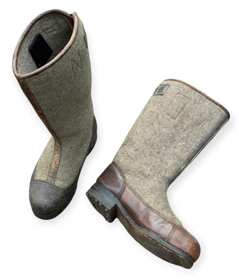 Wehrmacht early model Felt/Leather Winter Boots