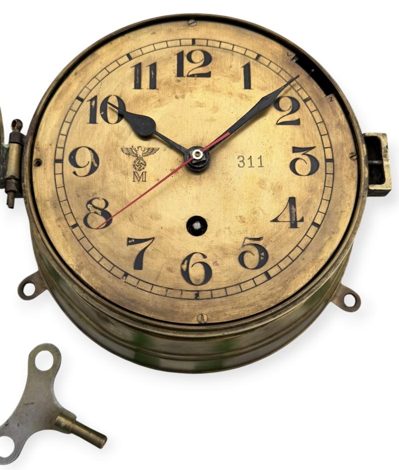 Kriegsmarine Boot Clock