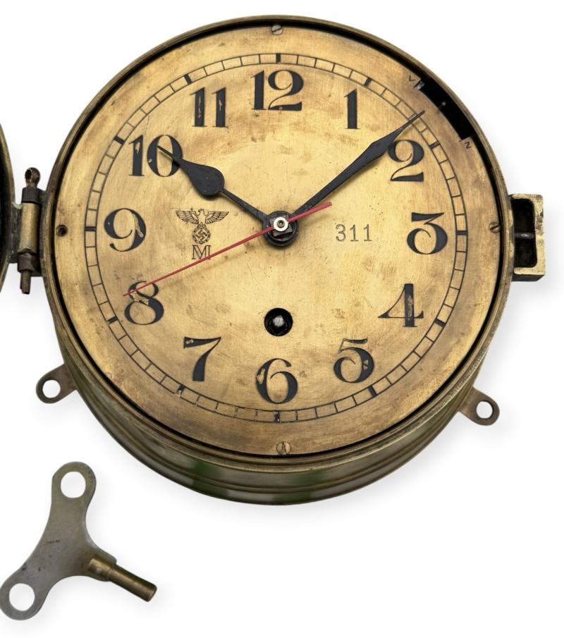 Kriegsmarine Boot Clock