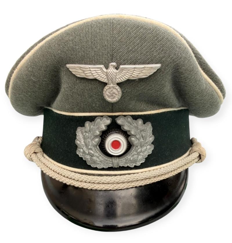 Wehrmacht Infantry Officers Schirrmutze (Visor Cap)