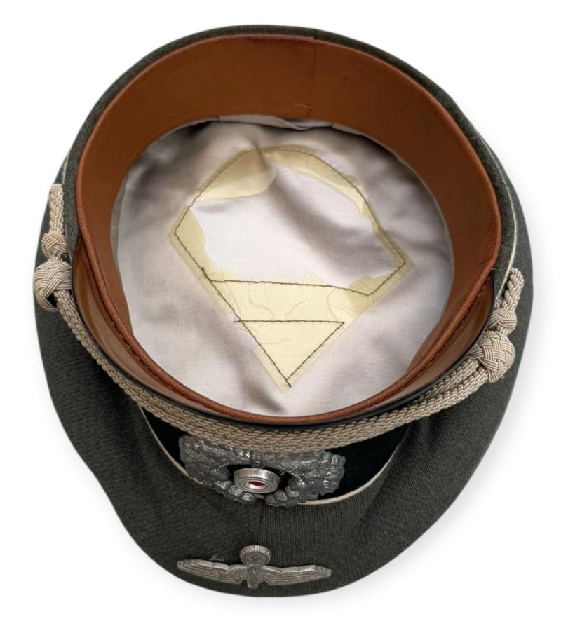 Wehrmacht Infantry Officers Schirrmutze (Visor Cap)