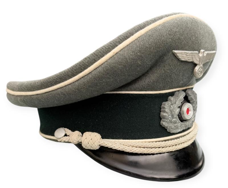 Wehrmacht Infantry Officers Schirrmutze (Visor Cap)