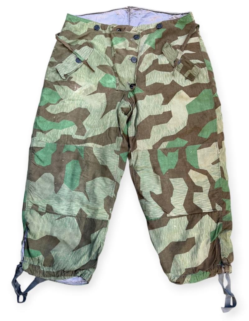 Wehrmacht/Luftwaffe Splitter Camo Winter Trousers