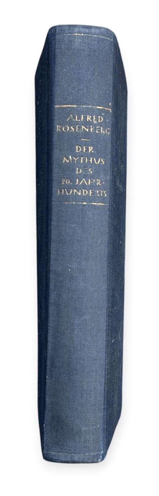 Alfred Rosenberg Book NSDAP/SS Stamped