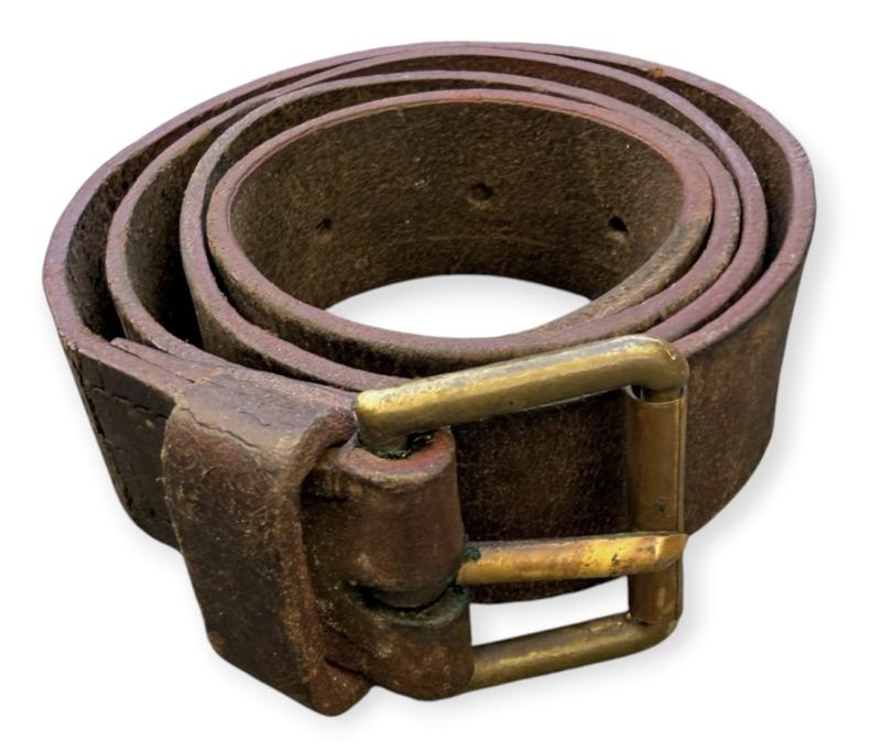 Soviet WW2 leather combat Belt for Enlisted man