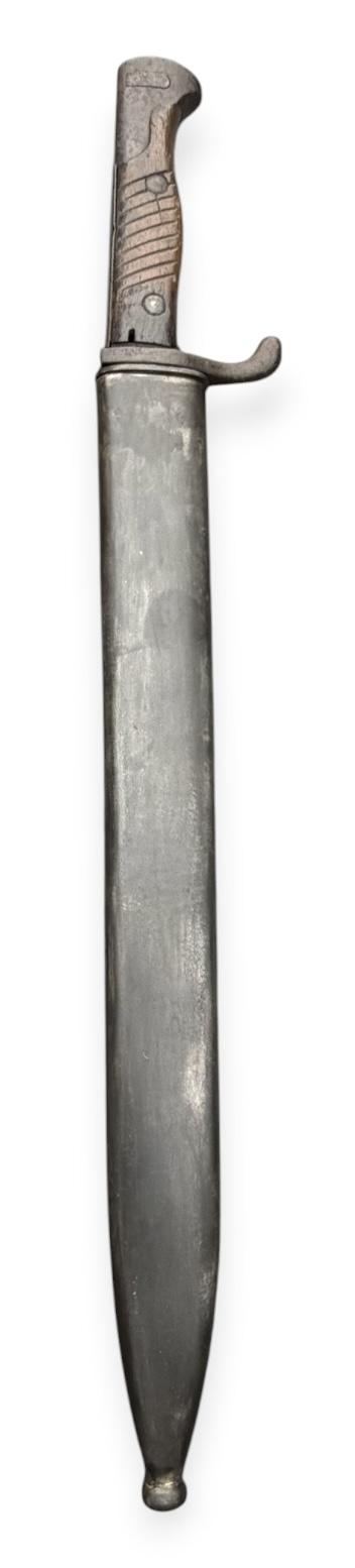 German WW1 Imperial ex Sawback Butcher Knife Bayonet