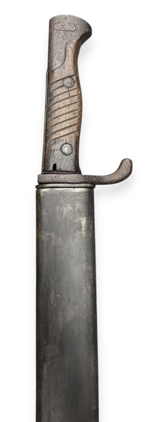 German WW1 Imperial ex Sawback Butcher Knife Bayonet